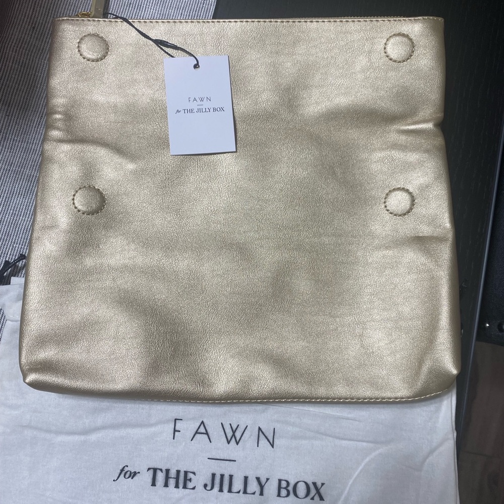 Fawn Gold Clutch - Jillian Harris Collection Winter 2022